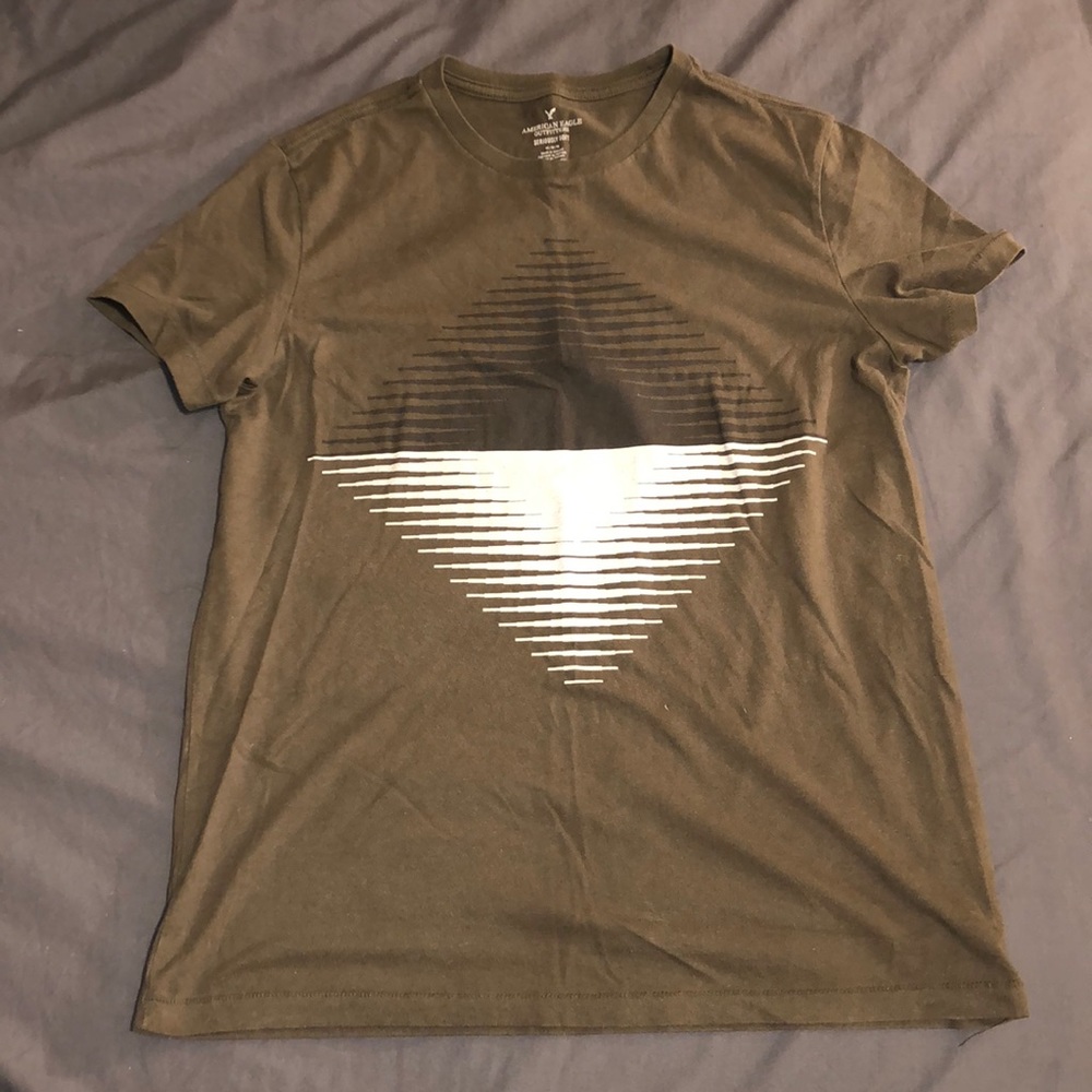 Olive Green American Eagle T-shirt